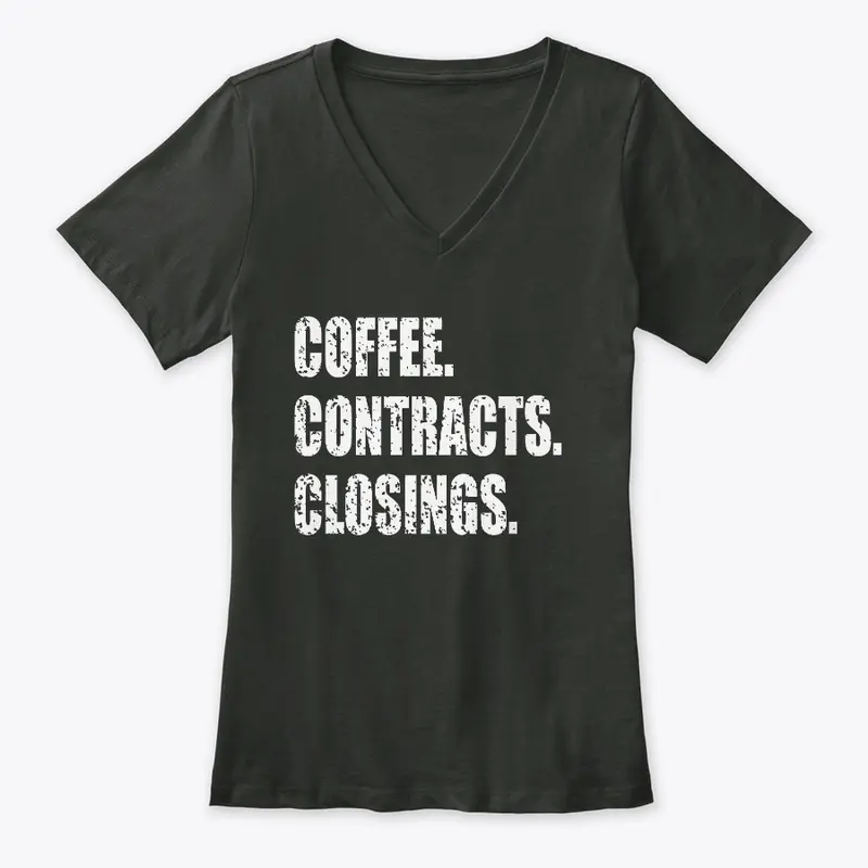 Coffee. Contracts. Closings 